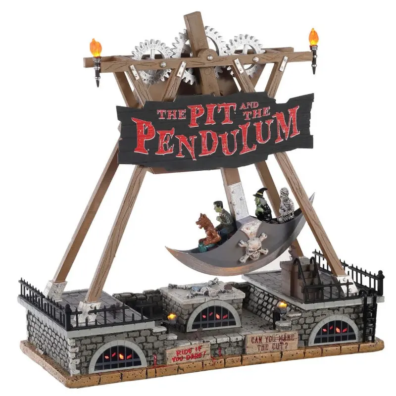 Lemax Spooky Town The Pit And The Pendulum #04704