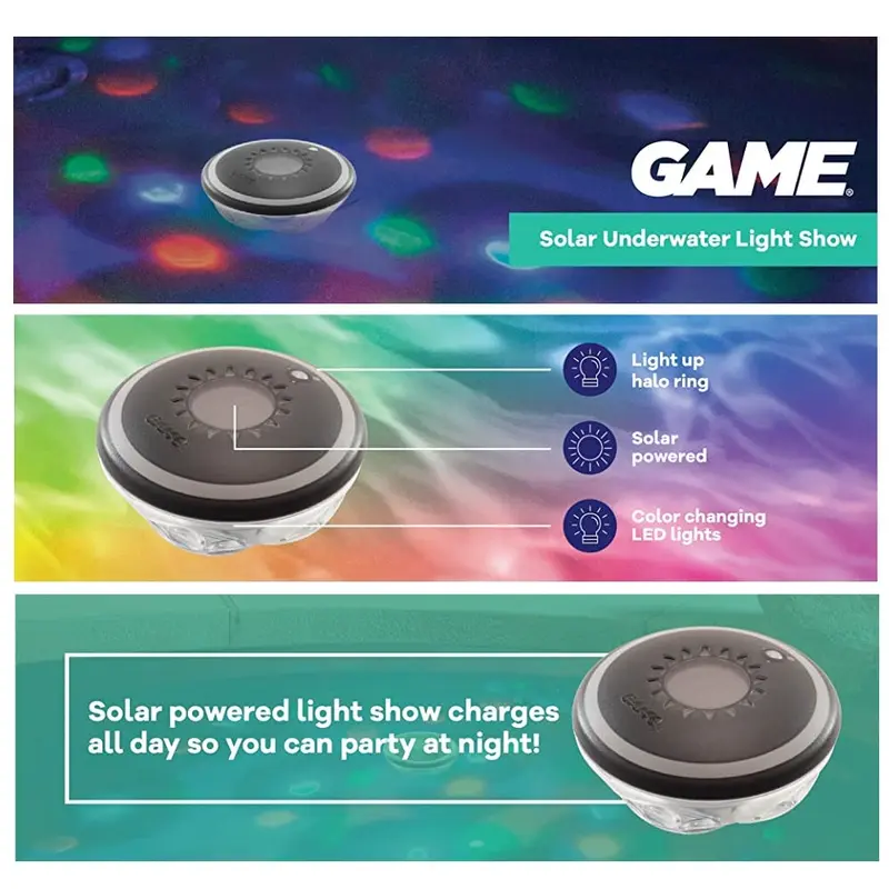 Underwater Light Show Solar LED Deluxe