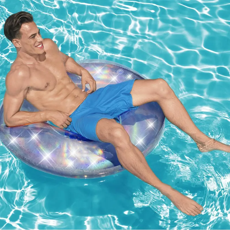 Bestway's Iridescent Inflatable Swim Ring