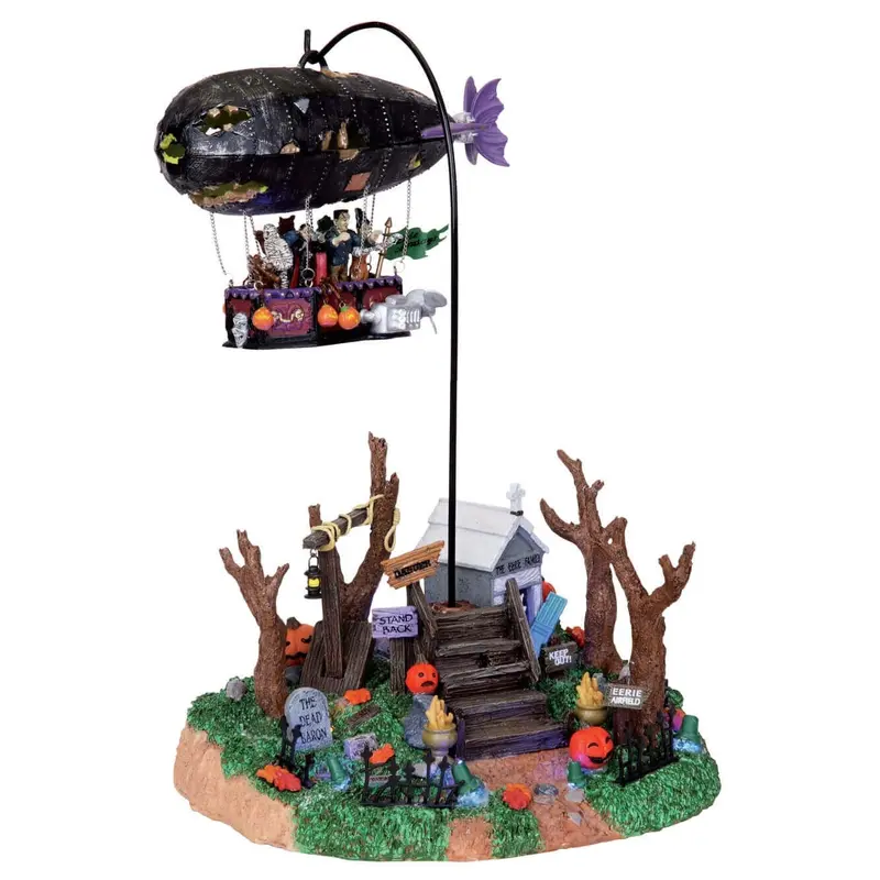 Lemax Spooky Town Dreaded Zeppelin #04174