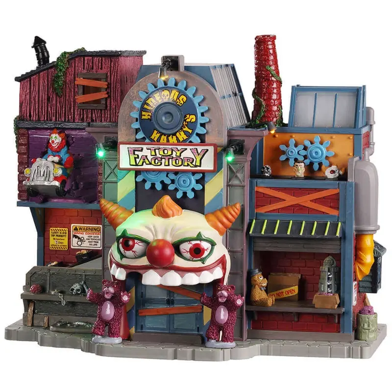 Lemax Spooky Town Hideous Harry's Toy Factory #05603