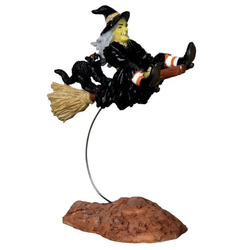 Lemax Spooky Town Out-of-Control Witch #22005