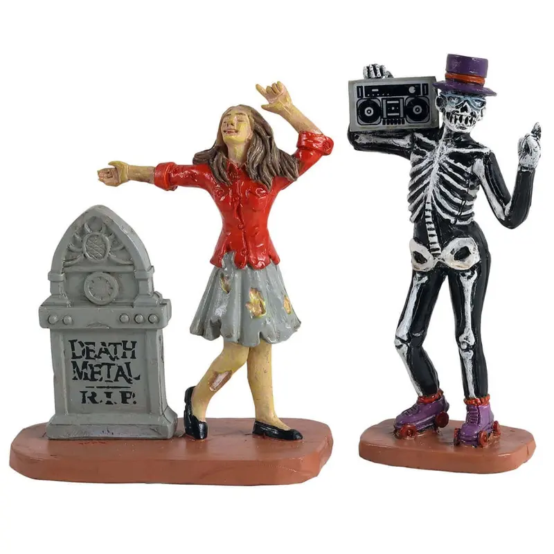 Lemax Spooky Town Undead Groove, Set of 2 #12013