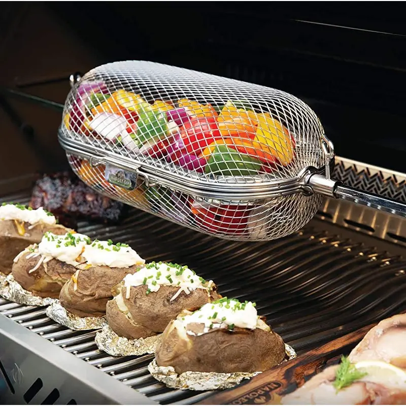 Napoleon Rotisserie Grill Basket Accessory 64000