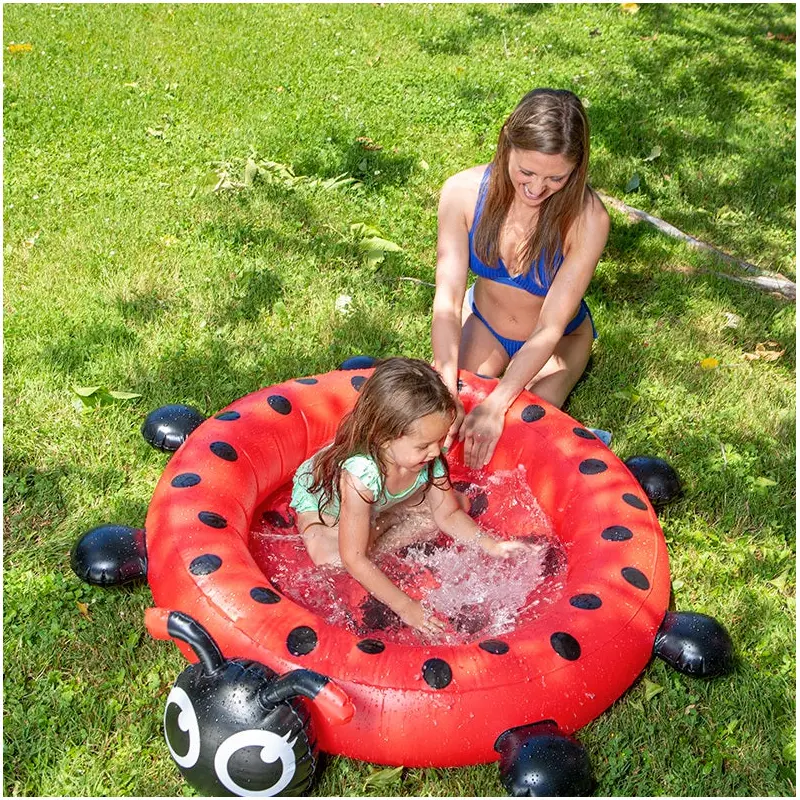 Poolmaster's Inflatable Ladybug Kiddie Pool