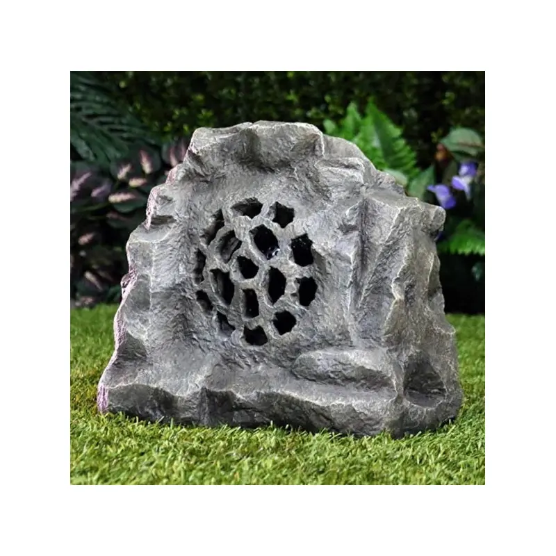 Solar Powered Bluetooth Enabled Waterproof Rock Speaker