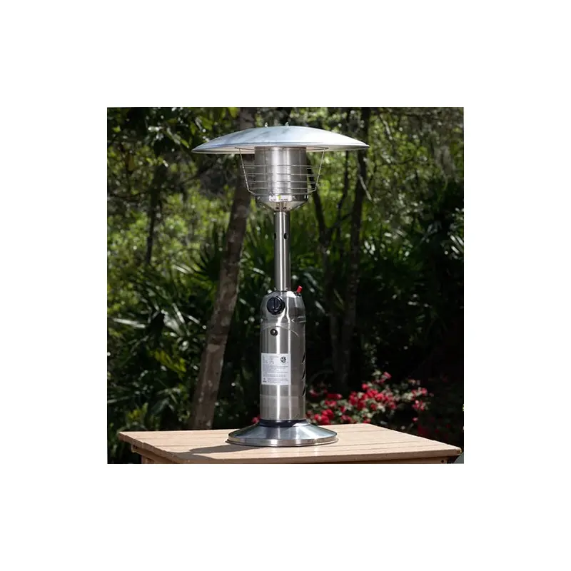 Stainless Steel Table Top Propane Patio Heater