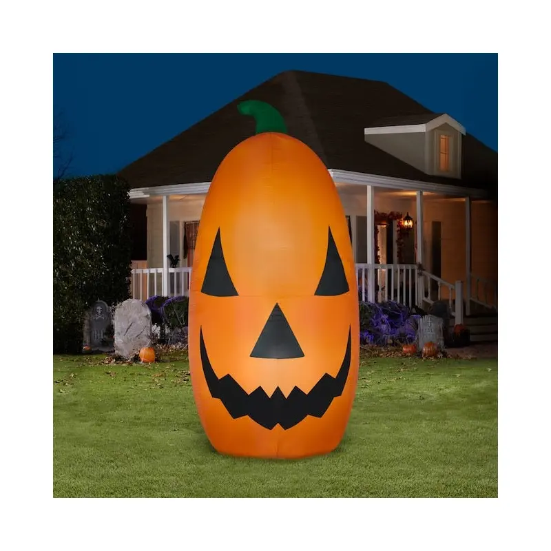 12' Extra Bright Jack-O-Lantern Inflatable
