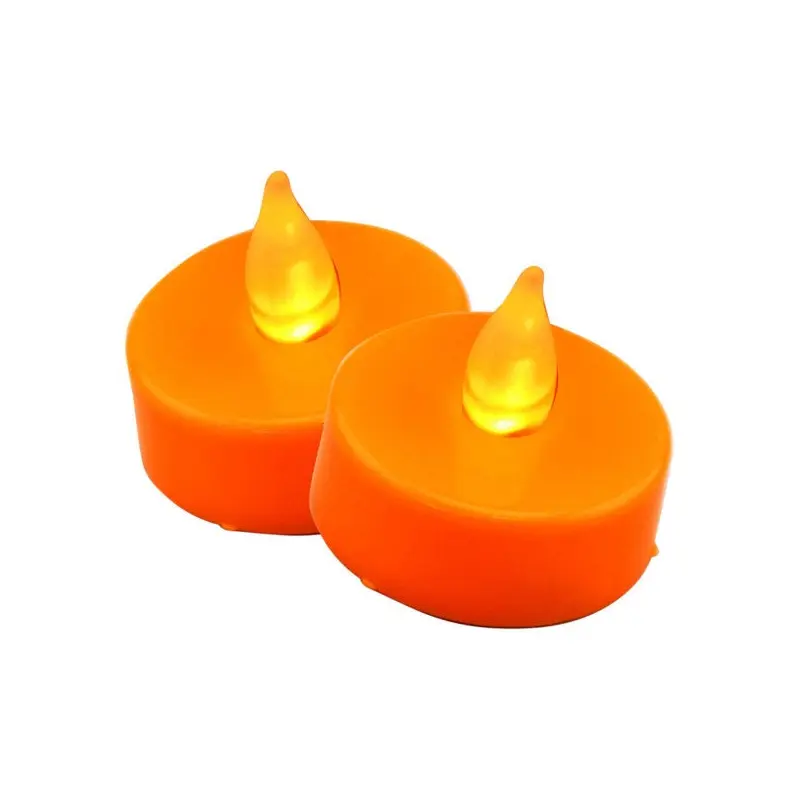 2-Pack Halloween LED Tea Lights