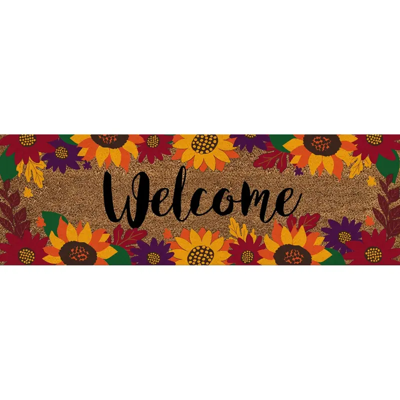 Fall Floral "Welcome" Kensington Switch Mat Insert
