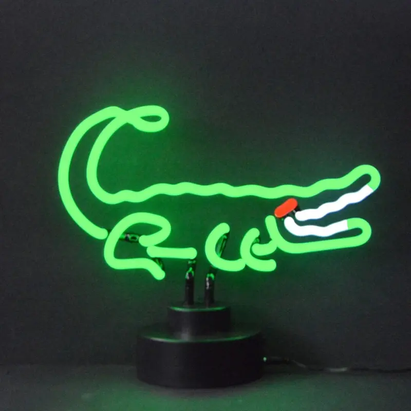 Neonetics Alligator Neon Sculpture