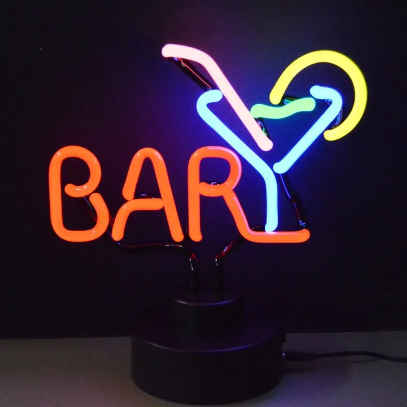 Neonetics Bar Martini Neon Sculpture