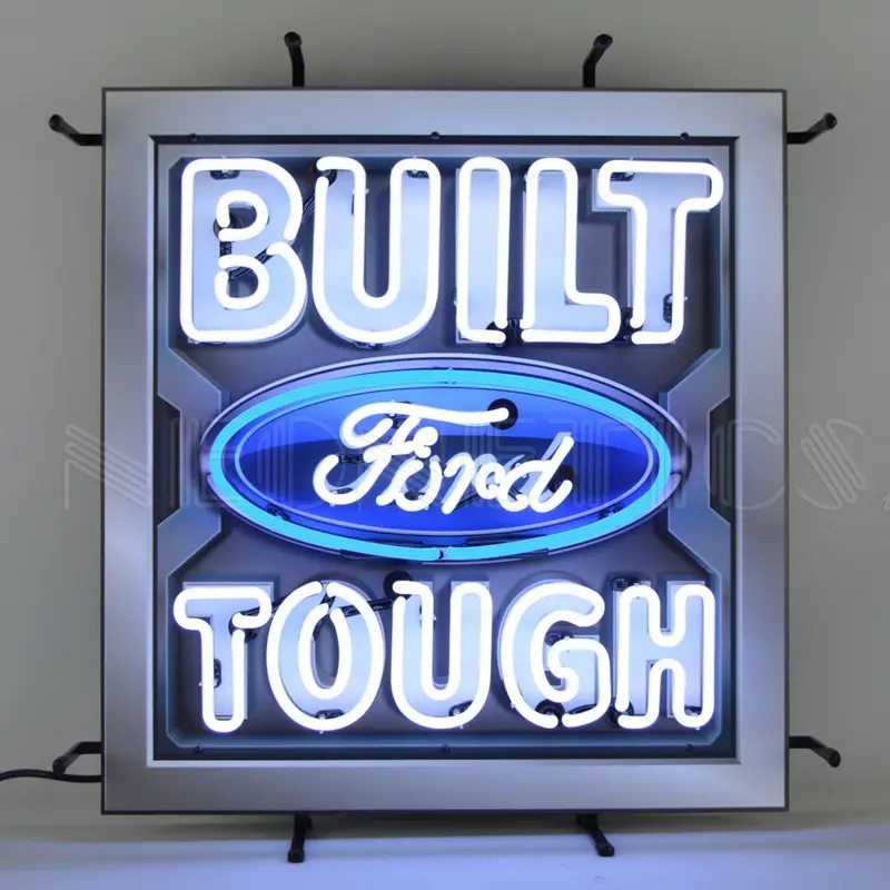 Neonetics Built Ford Tough Neon Sign with Backing