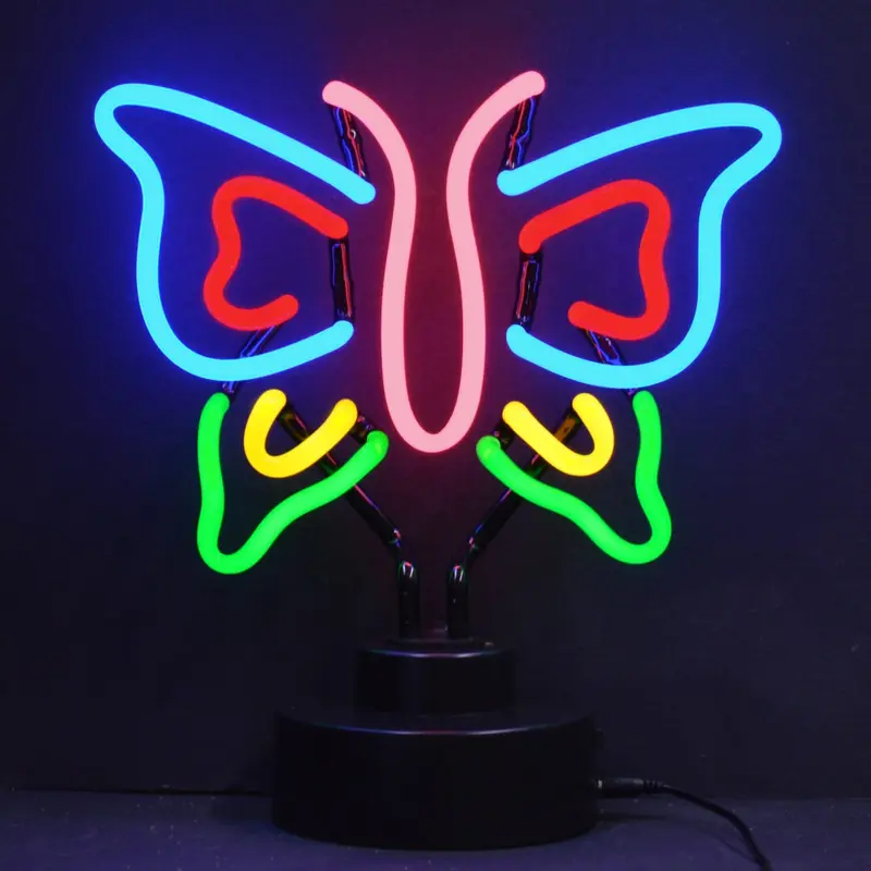Neonetics Butterfly Neon Sculpture