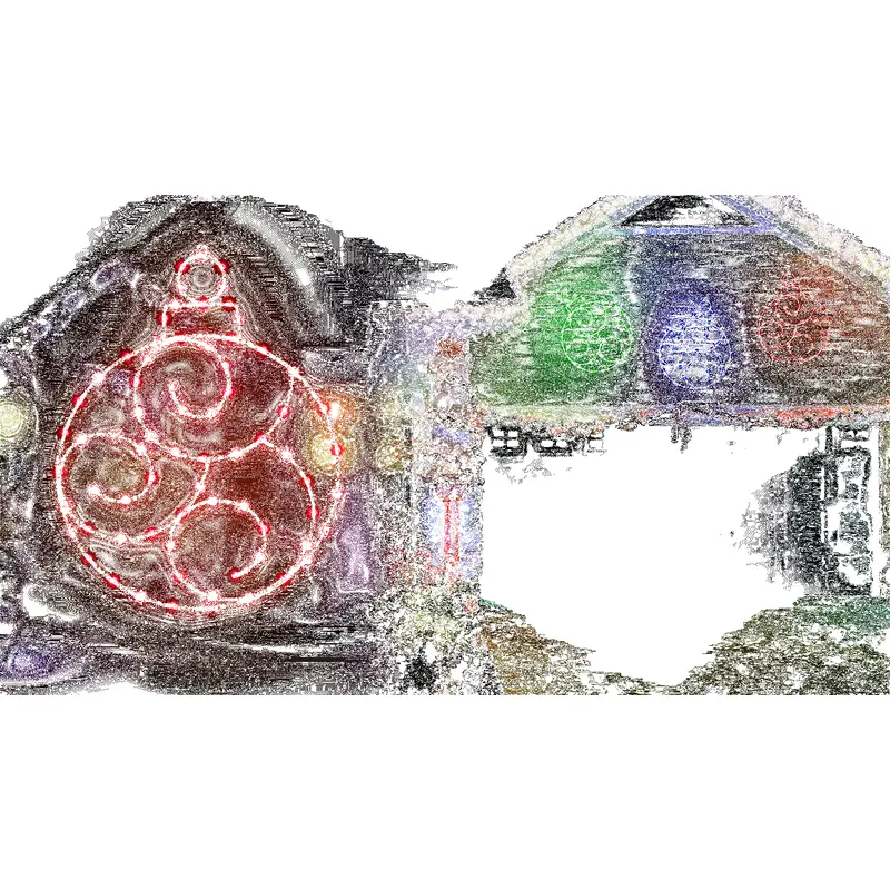 24" Twinkling LED Ornament Decorations