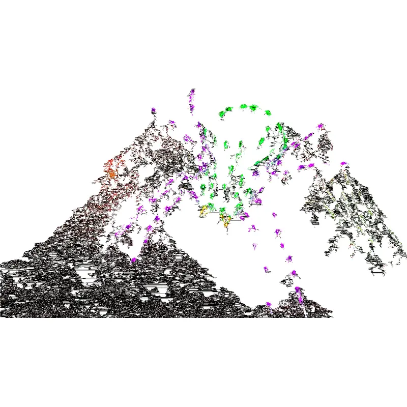 3D Halloween LED Scary Spider Sculpture