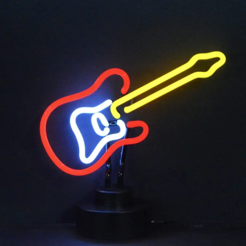 Neonetics Electric Guitar Neon Sculpture