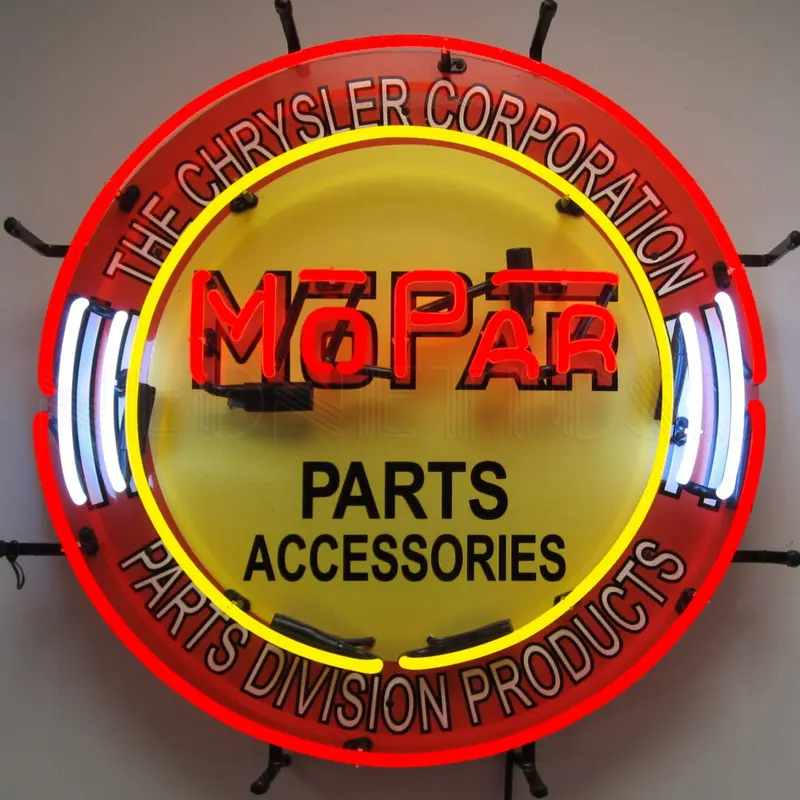 Neonetics Mopar Circle Neon Sign