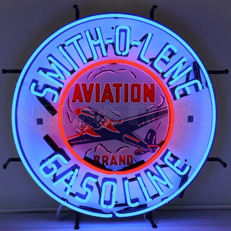 Neonetics Smith-O-Lene Gasoline Neon Sign