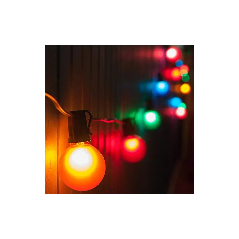 Set of 25 LED G40 Super Bright Lights