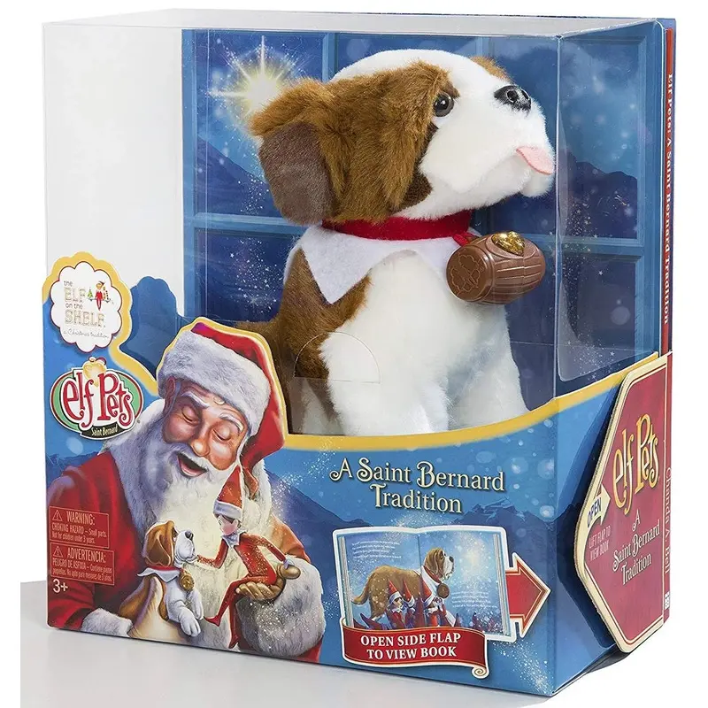 The Elf on the Shelf Elf Pets: A Saint Bernard Tradition
