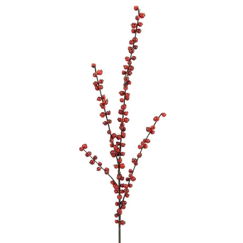 28" Red Huckleberry Pick Spray