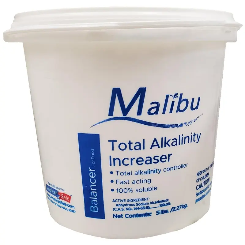 5 lbs. Malibu Total Alkalinity Increaser Balancer for Pools