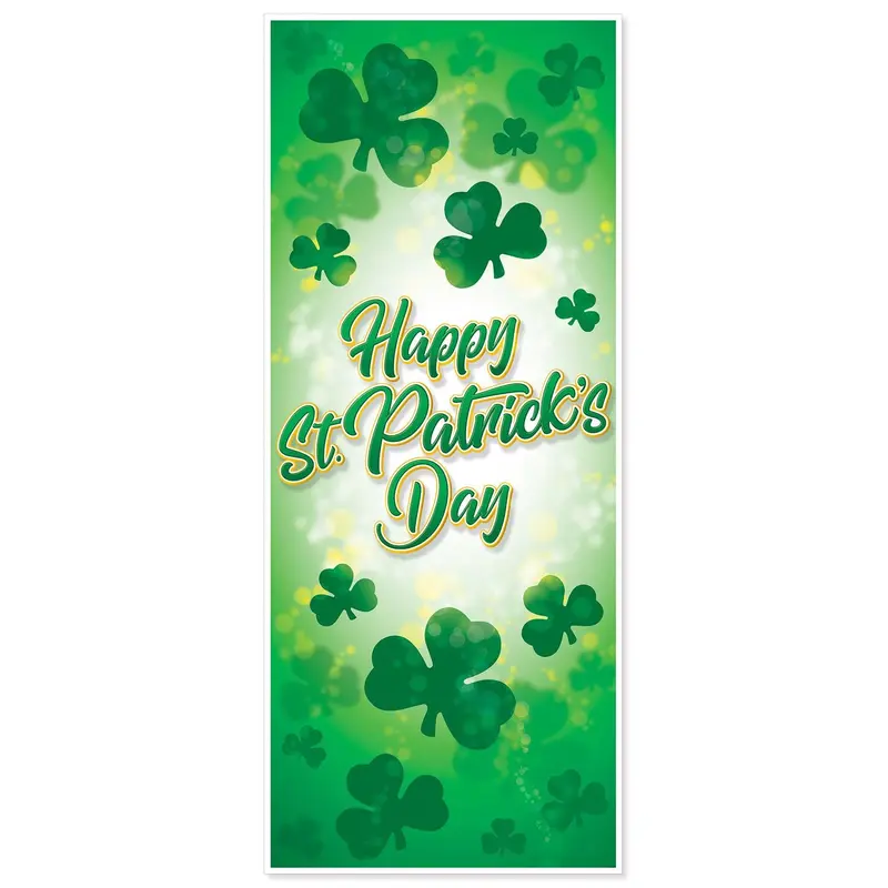 'Happy St. Patrick's Day' Door Cover