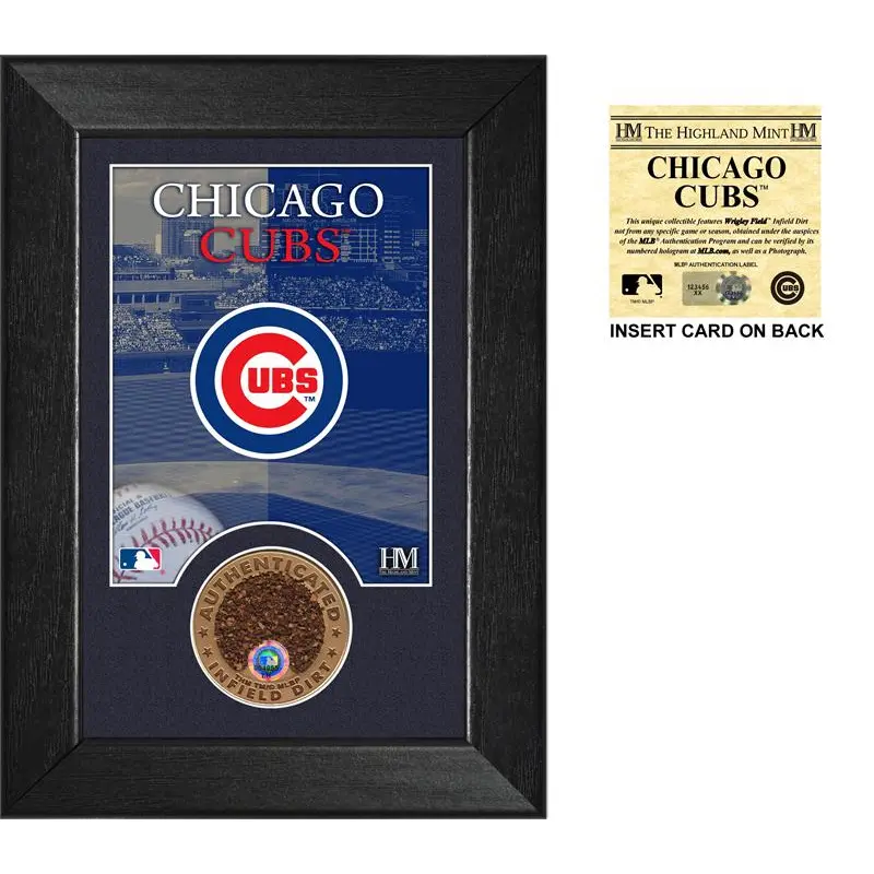 Highland Mint Chicago Cubs Infield Dirt