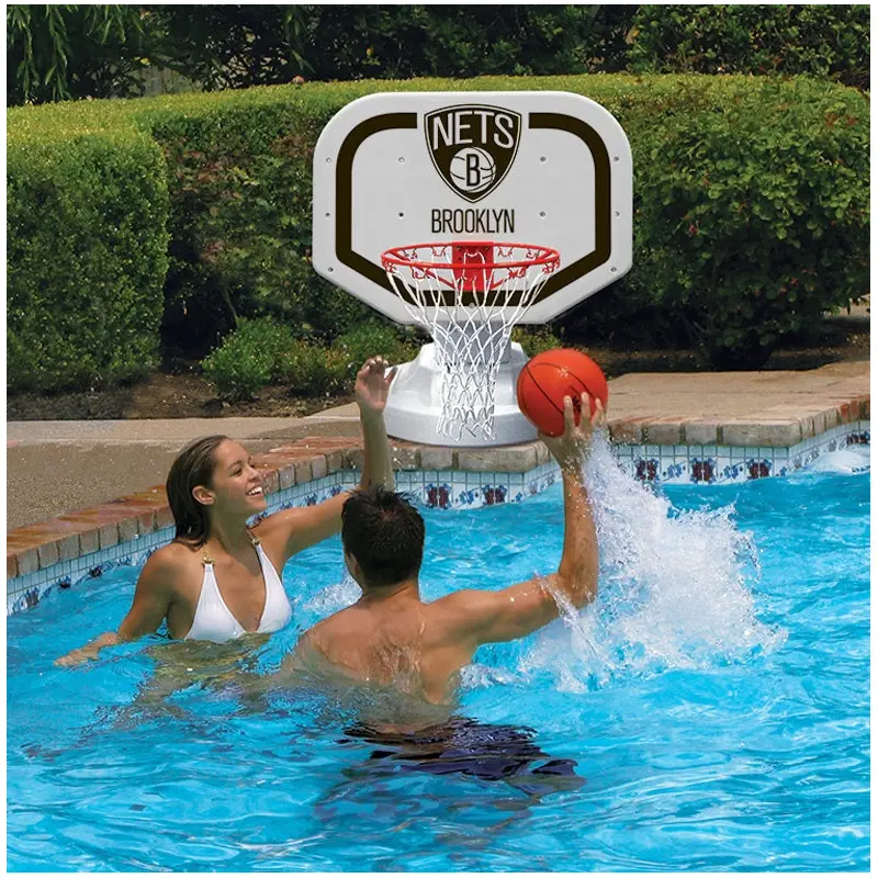 NBA Brooklyn Nets USA Competition Style Poolside Basketball Game from Poolmaster