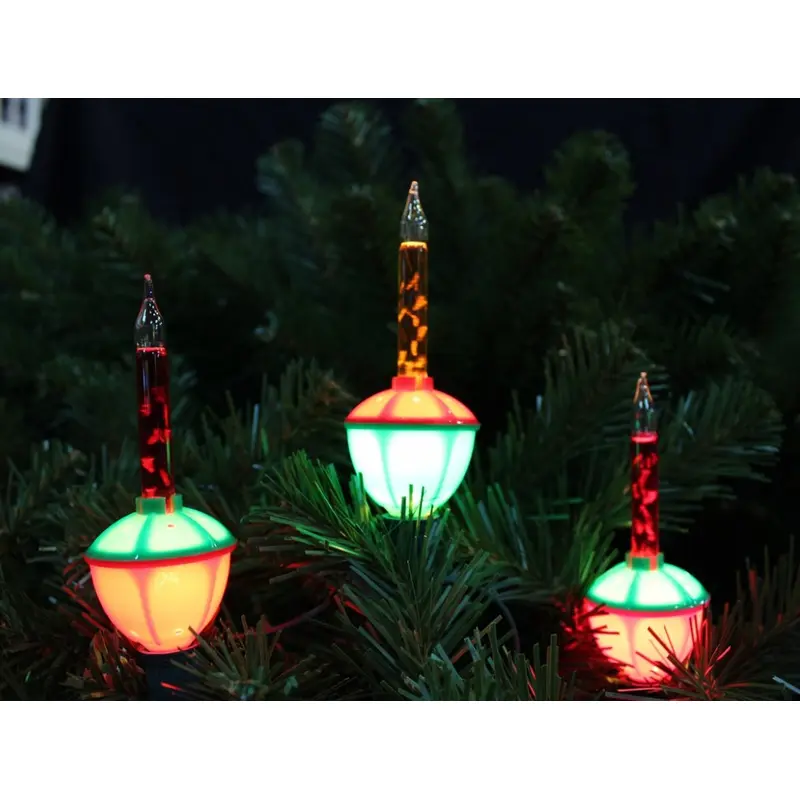 Old-Fashioned Set of 7 Bubble Lights