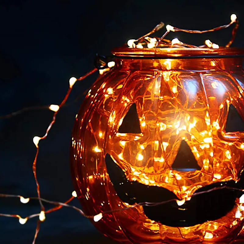 Set of 40 Battery-Operated Micro LED Starry Waterproof Lights