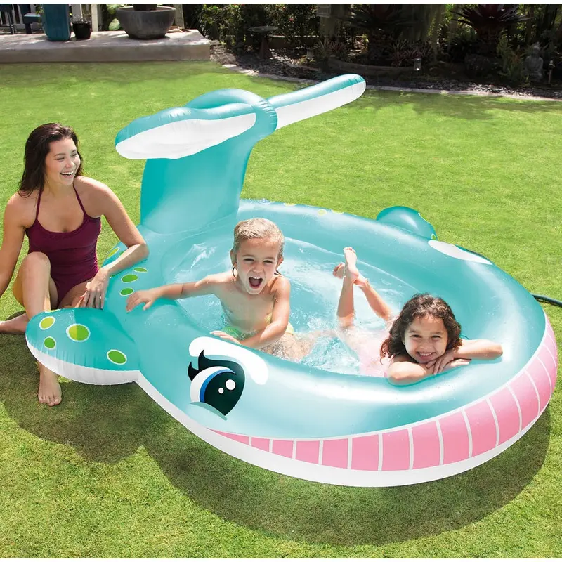 Intex Whale Inflatable Spray Kiddie Pool