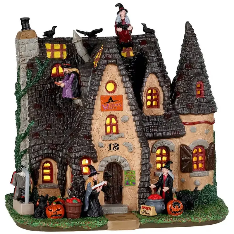 Lemax Spooky Town The Witch's Cottage #25854