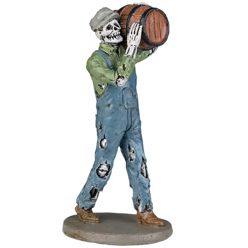 Lemax Spooky Town Undead Brewery Worker #22110