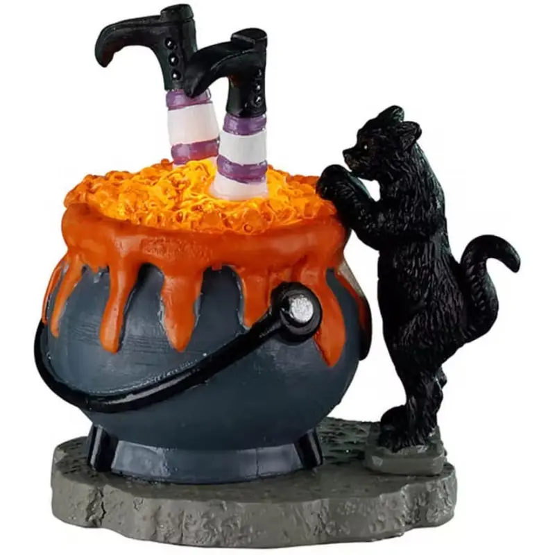 Lemax Spooky Town Witchy Cauldron #24940