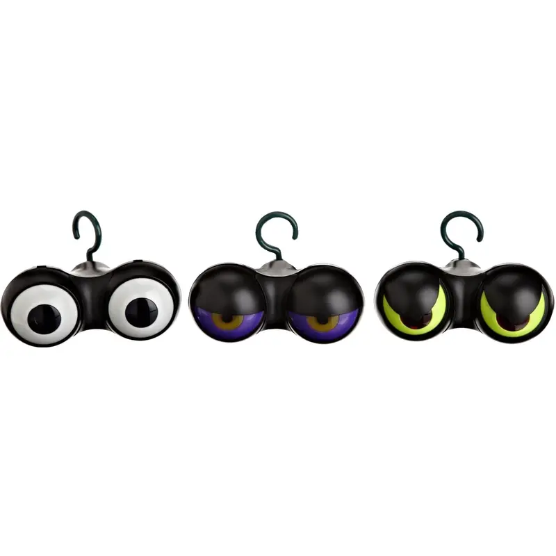 Set of 3 Peep n' Peepers Flashing Eyes Halloween Lights