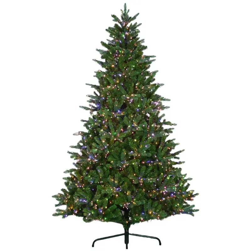 7.5' Cumberland Spruce 18-Function Starry Lights LED Christmas Tree