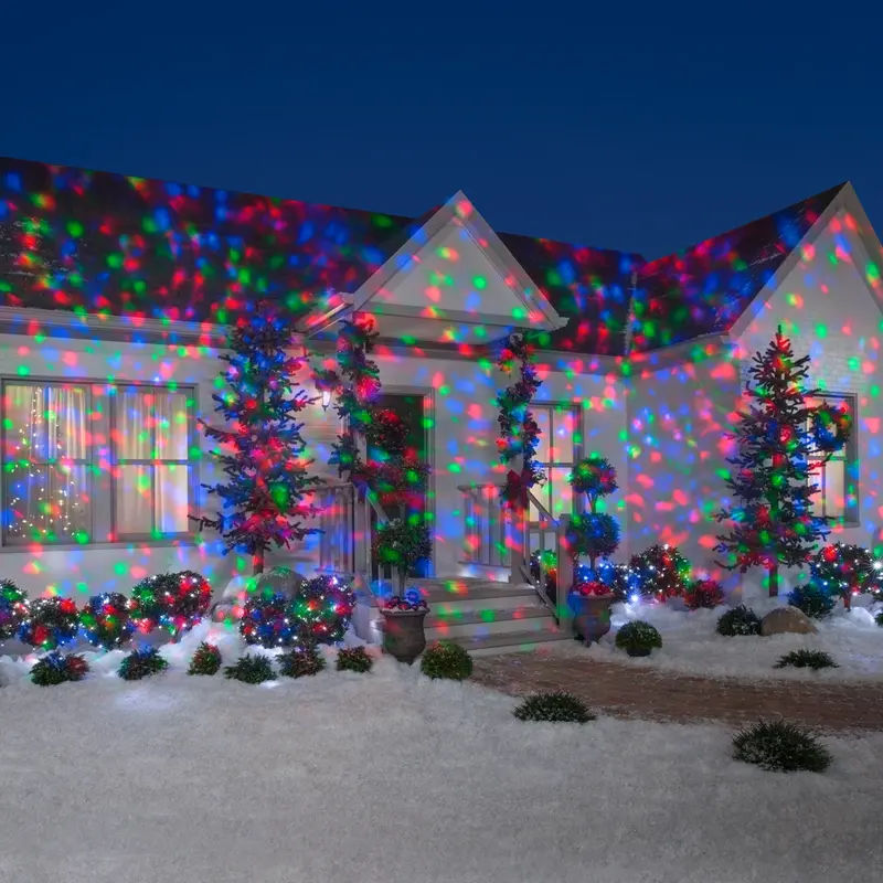 Kaleidoscope LightShow Projection Light Bulb (Multi-Colored)