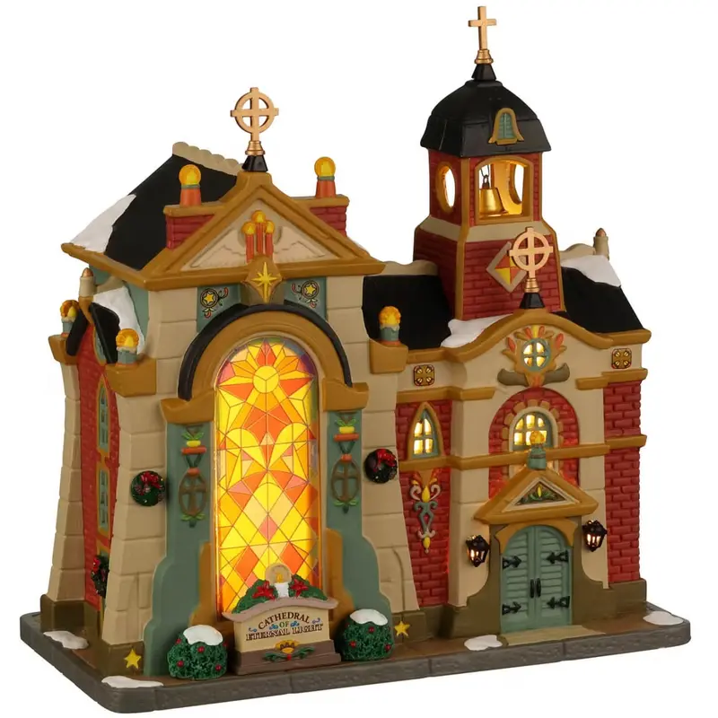 Lemax Caddington Village Lighted Building: Cathedral of Eternal Light #25877