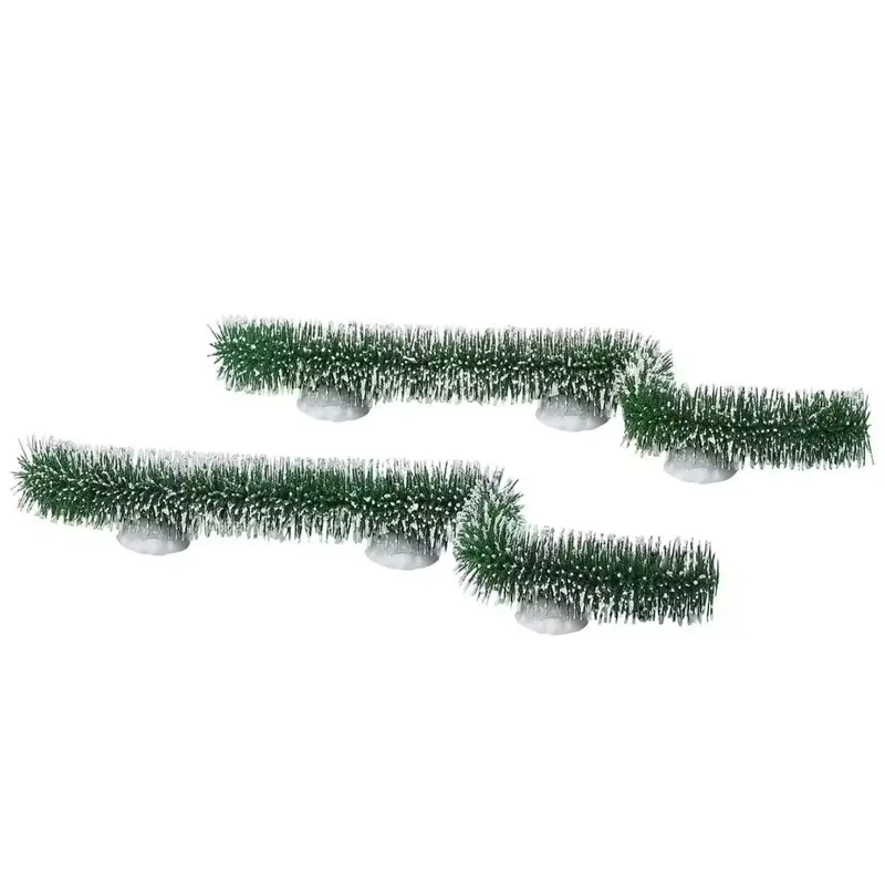 Lemax General Collectible Landscape Accessories: Flexible Hedgerow, Set of 2 #24996