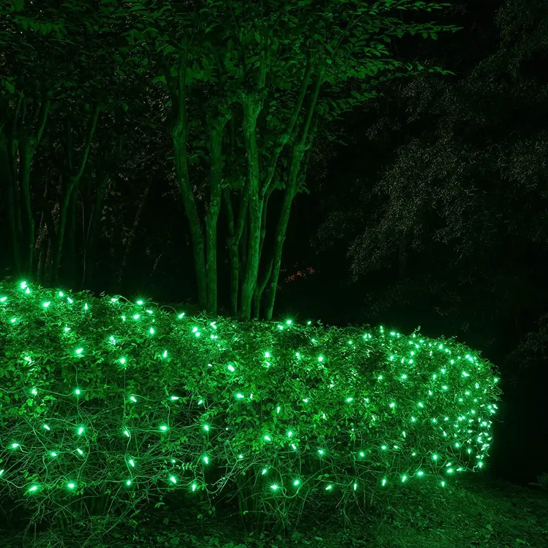 Set of 100 Professional Grade Christmas LED Net Lights