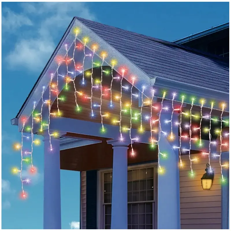 200-Count M5 Mini LED Icicle Drop Lights