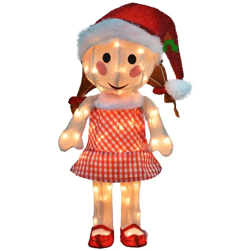 24" Misfit Sally Tinsel Outdoor Decoration from Rudolph the Red-Nosed Reindeer