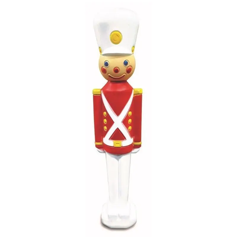 31" Toy Soldier Blow Mold Christmas Decoration
