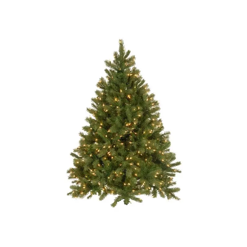 4.5' New Carrington Instant Lite Pole Pre-Lit Artificial Christmas Tree