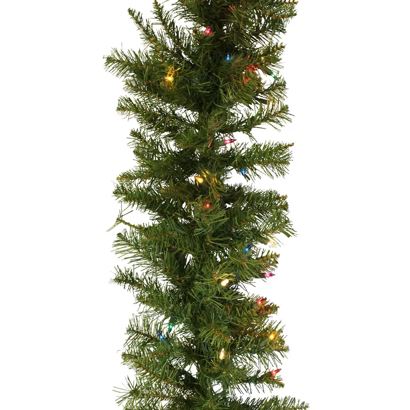 9' New Carrington Pre-Lit Artificial Garland