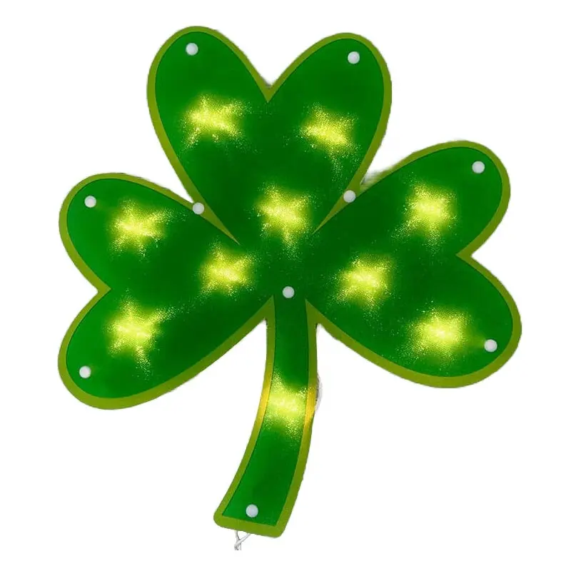 Shimmer Shamrock Wall Art