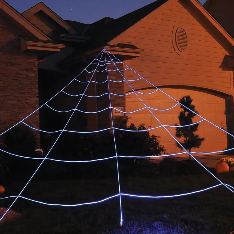 Instant Mega Yard Web Halloween Decoration