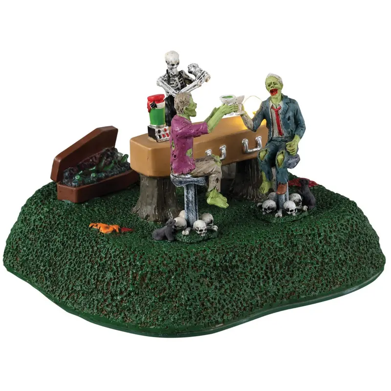Lemax Spooky Town Coffin Bar #34062